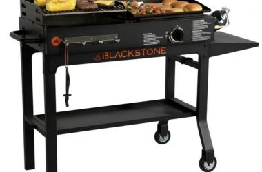 Blackstone Duo 17″ Propane Griddle and Charcoal Grill Only $179 (Reg. $229)!